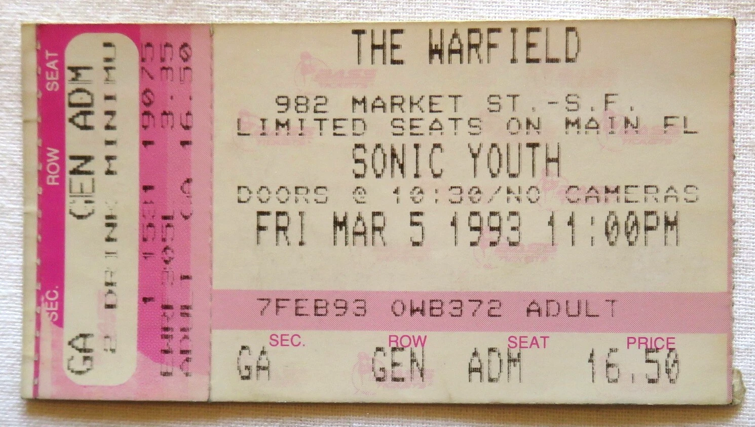Sonic Youth 1993