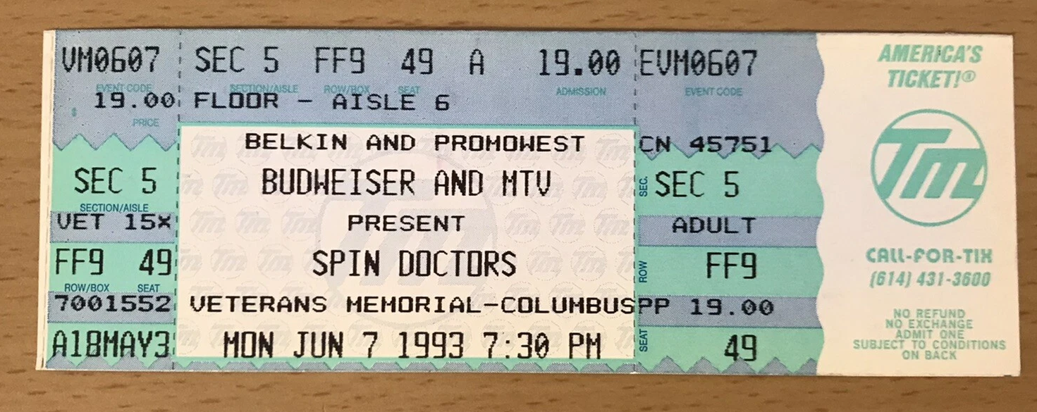 Spin Doctors 1993