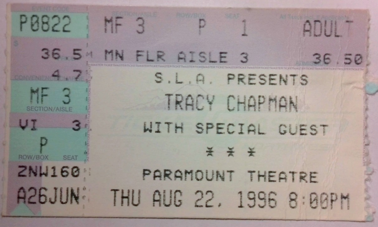 Tracy Chapman 1996